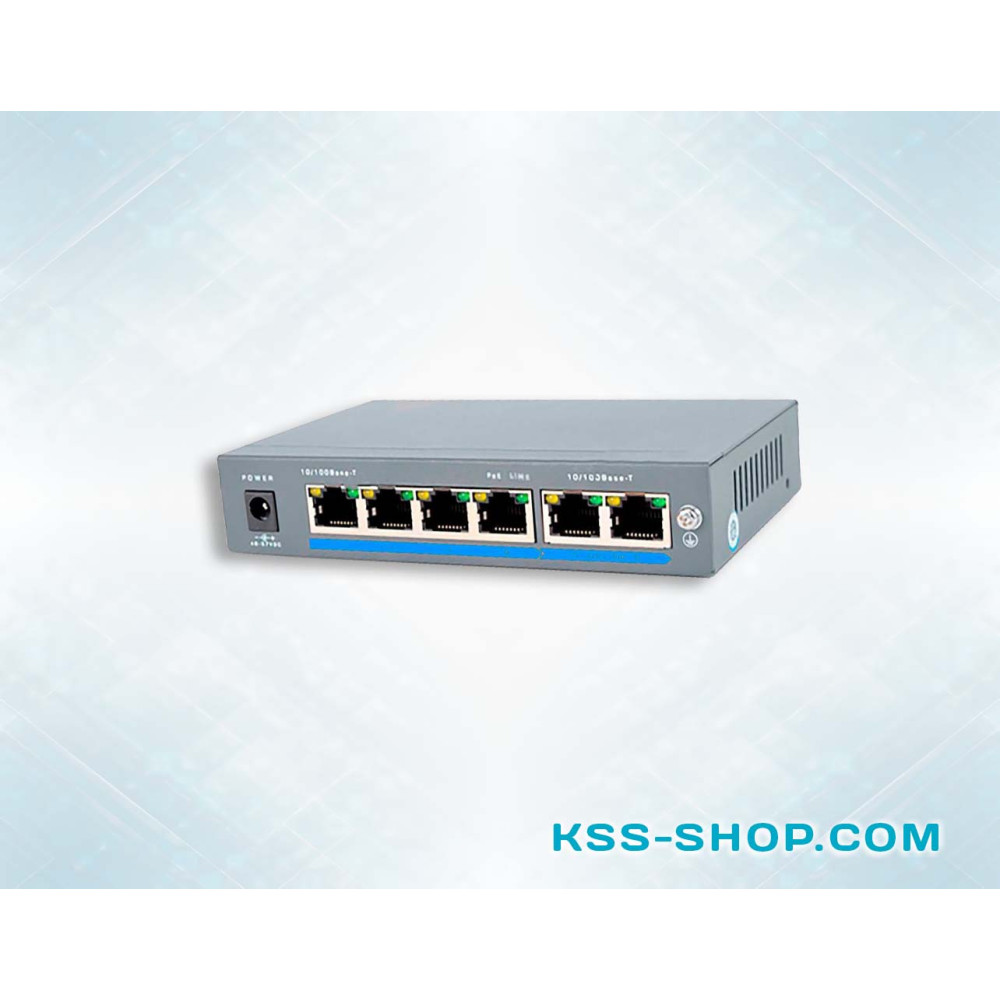 PoE-1006-4P/250m POE коммутатор