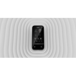 Сенсорная клавиатура Ajax KeyPad TouchScreen Jeweller — черная