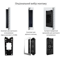 Akuvox R20B - Двухабонентская вызывная панель