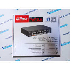 PoE-коммутатор Dahua DH-CS4006-4ET-60